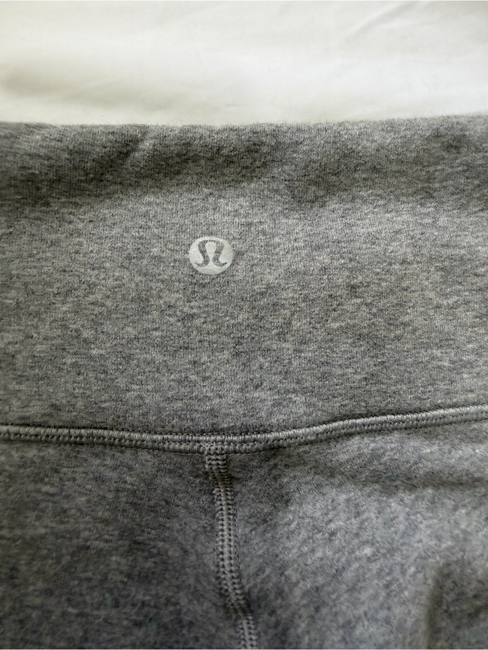 Lululemon Heather Gray Fleece-Lined Leggings‎ Size 6 - Picture 3 of 5